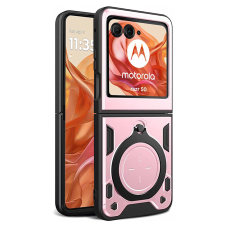 Husa pentru Motorola Razr 50 - Guard Pro, PRO Anti-Spy, Rose Gold