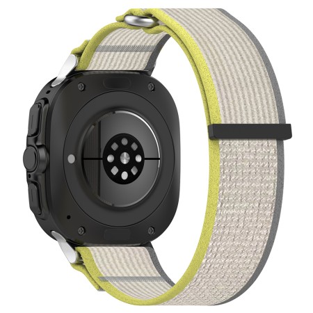 Curea pentru Samsung Galaxy Watch Ultra 47mm - Techsuit Watchband (W054) - Yellow / Gray