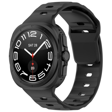 Curea pentru Samsung Galaxy Watch Ultra 47mm - Techsuit Watchband (W055) - Black