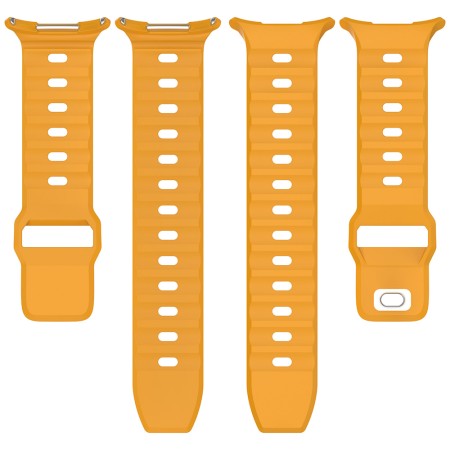 Curea pentru Samsung Galaxy Watch Ultra 47mm - Techsuit Watchband (W055) - Orange