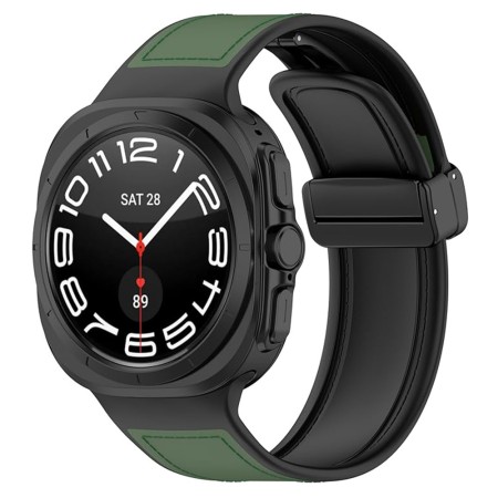 Curea pentru Samsung Galaxy Watch Ultra 47mm - Techsuit Watchband (W056) - Green