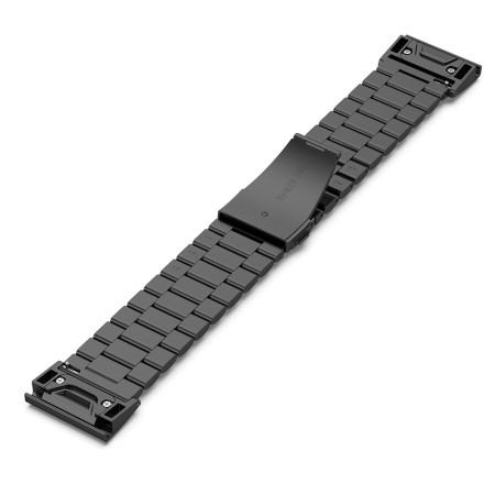 Curea pentru Garmin Fenix 5/5 Plus 6/6 Pro/7/Forerunner 935/945/955/Approach S60/S62 - Techsuit Watchband QuickFit 22mm (W010) - Black