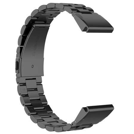 Curea pentru Garmin Fenix 5/5 Plus 6/6 Pro/7/Forerunner 935/945/955/Approach S60/S62 - Techsuit Watchband QuickFit 22mm (W010) - Black