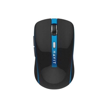 Mouse Fara Fir 2.4G, 1000/1200/1600 DPI - Havit (MS951GT) - Black / Blue