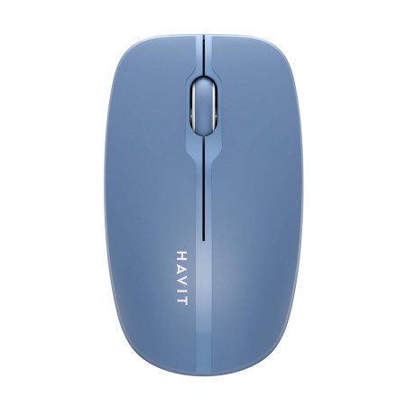 Mouse Fara Fir 2.4GHz, 1600 DPI, ABS, PC - Havit (MS53WB) - Blue