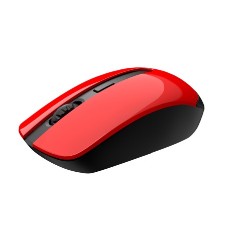 Mouse Fara Fir 2.4GHz, 800-1200-1600 DPI - Havit (MS989GT) - Black / Red