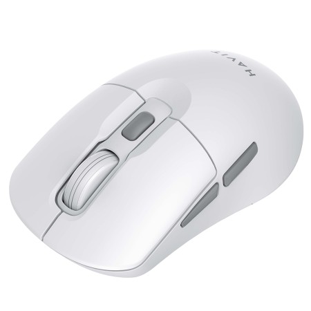 Mouse Fara Fir 2.4GHz, 800/1200/1600 DPI, ABS, PC- Havit (MS59WB) - White