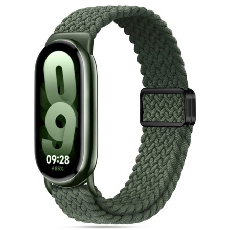 Curea pentru Xiaomi Mi Band 8 / 8 NFC / 9 / 9 NFC - Techsuit Watchband (W032) - Hunter Green