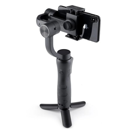 Gimbal pentru Telefon cu Face Tracking si Telecomanda - Techsuit (S5) - Black