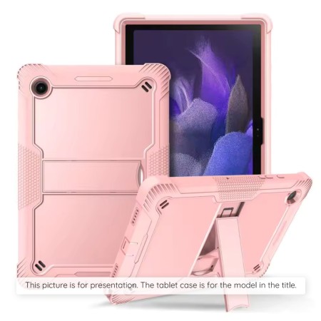 Husa pentru iPad Pro 12.9 (2018 / 2020 / 2021 / 2022) + Folie - Techsuit Rugged TabShell - Rose Gold