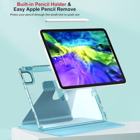 Husa pentru iPad Pro 11 (2024) - Techsuit Crystal Vision - Black