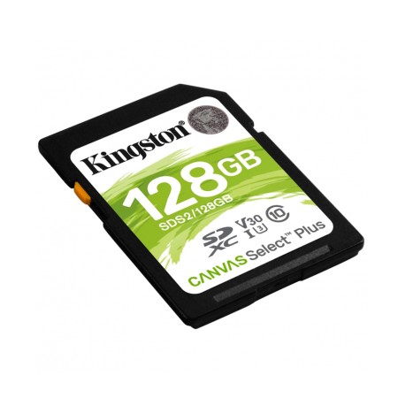 Card de Memorie, 128GB - Kingston Canvas Select Plus (SDS2/128GB-SD) - Black