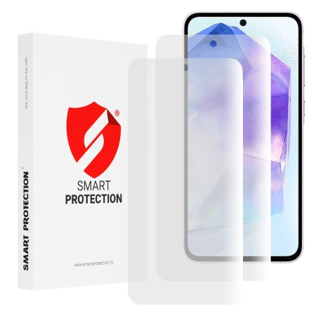 [Pachet 2x] Folie regenerabila premium Samsung Galaxy A55 5G - Smart Protection Classic - Clear