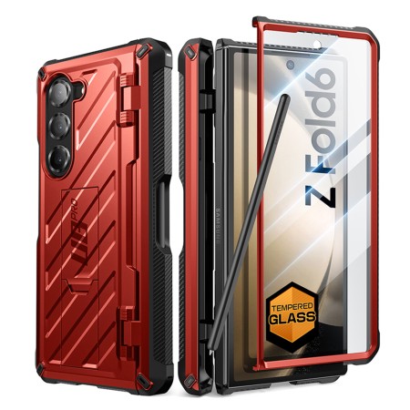 Husa pentru Samsung Galaxy Z Fold6 - Supcase Unicorn Beetle Pro - Ruddy