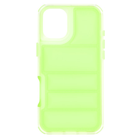 Husa pentru iPhone 16, Perne de aer, Antisoc PRO, Green