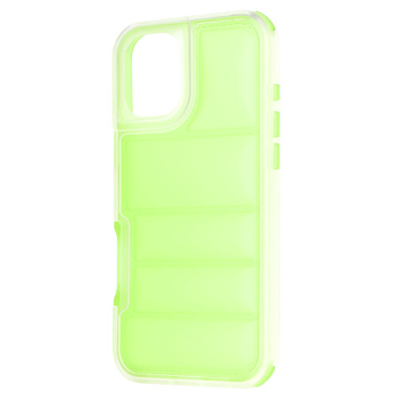 Husa pentru iPhone 16, Perne de aer, Antisoc PRO, Green