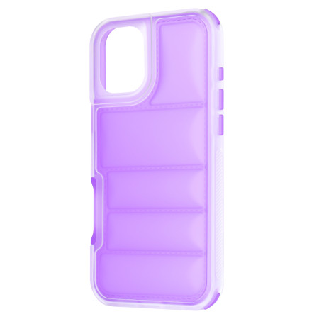 Husa pentru iPhone 16, Perne de aer, Antisoc PRO, Violet