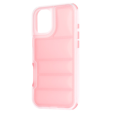 Husa pentru iPhone 16 Plus, Perne de aer, Antisoc PRO, Pink