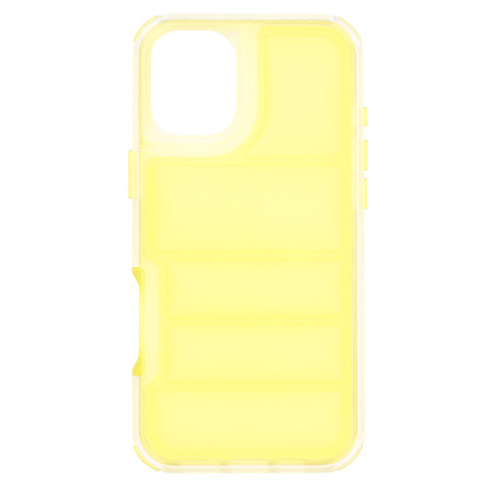 Husa pentru iPhone 16 Plus, Perne de aer, Antisoc PRO, Yellow