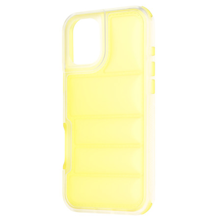 Husa pentru iPhone 16 Plus, Perne de aer, Antisoc PRO, Yellow