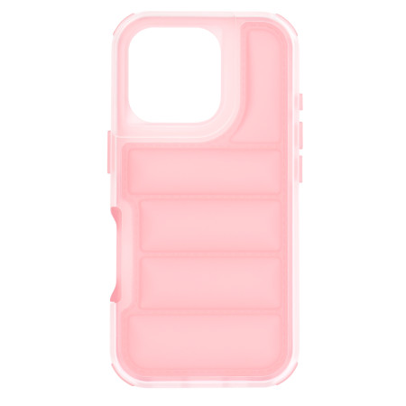 Husa pentru iPhone 16 Pro, Perne de aer, Antisoc PRO, Pink