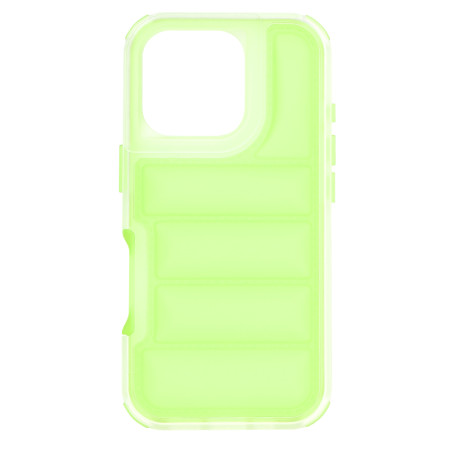 Husa pentru iPhone 16 Pro, Perne de aer, Antisoc PRO, Green