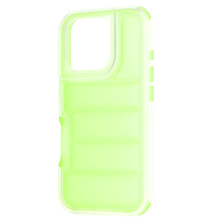 Husa pentru iPhone 16 Pro, Perne de aer, Antisoc PRO, Green