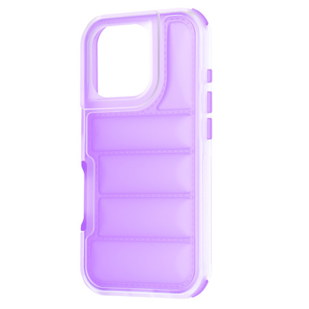 Husa pentru iPhone 16 Pro, Perne de aer, Antisoc PRO, Violet