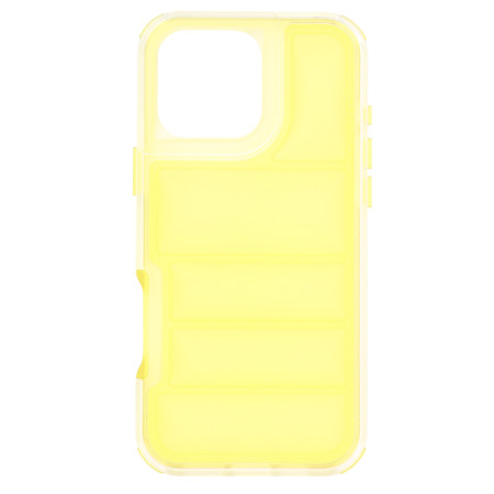 Husa pentru iPhone 16 Pro Max, Perne de aer, Antisoc PRO, Yellow