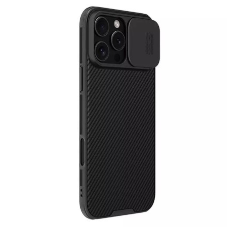 Husa pentru iPhone 16 Pro Max - Nillkin CamShield Pro Magnetic - Black