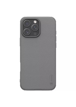 Husa pentru iPhone 16 Pro - Nillkin Super Frosted Shield Pro - Titanium Gray