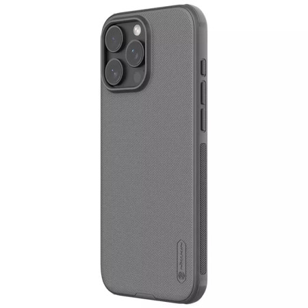 Husa pentru iPhone 16 Pro - Nillkin Super Frosted Shield Pro - Titanium Gray