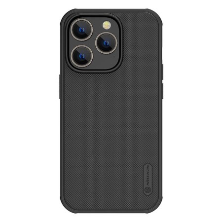 Husa pentru iPhone 16 - Nillkin Super Frosted Shield Pro (Logo Cutout) - Black