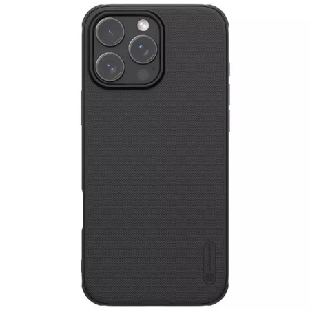 Husa pentru iPhone 16 Pro - Nillkin Super Frosted Shield Pro Magnetic - Black