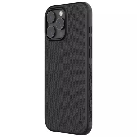 Husa pentru iPhone 16 Pro - Nillkin Super Frosted Shield Pro Magnetic - Black