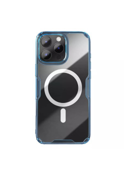 Husa pentru iPhone 16 Pro - Nillkin Nature TPU Pro Magnetic Case - Blue