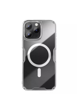 Husa pentru iPhone 16 Pro Max - Nillkin Nature TPU Pro Magnetic Case - Transparent