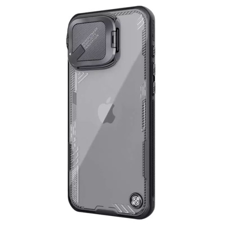 Husa pentru iPhone 16 Pro Max - Nillkin Iceblade Prop (fara Camera Cutout) - Black