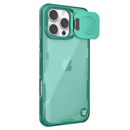 Husa pentru iPhone 16 Pro Max - Nillkin Iceblade Prop (fara Camera Cutout) - Green