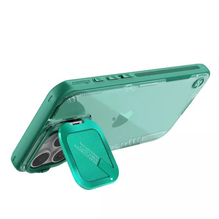 Husa pentru iPhone 16 Pro Max - Nillkin Iceblade Prop (fara Camera Cutout) - Green