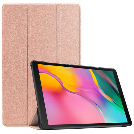 Husa Tableta pentru Xiaomi Redmi Pad SE 4G - Microfibra, Auto Sleep/Wake, Protectie Antisoc, Rose Gold