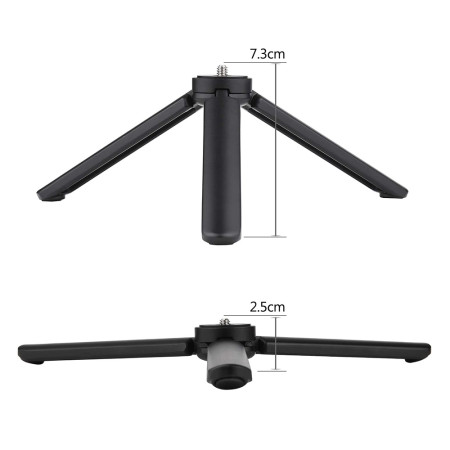 Tripod Universal, pentru Selfie Stick, Camere Foto, Black