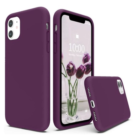 Husa pentru Oppo A98 5G - Techsuit Soft Edge Silicone - Plum Violet