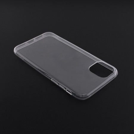 Husa pentru iPhone 11 - Techsuit Clear Silicone - Transparent