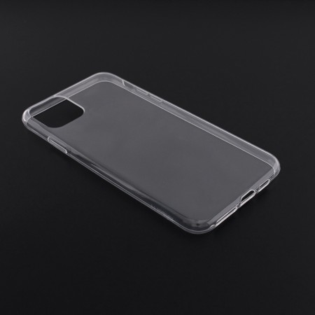 Husa pentru iPhone 11 Pro Max - Techsuit Clear Silicone - Transparent