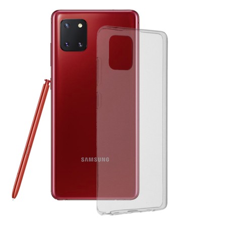 Husa pentru Samsung Galaxy Note 10 Lite - Techsuit Clear Silicone - Transparent