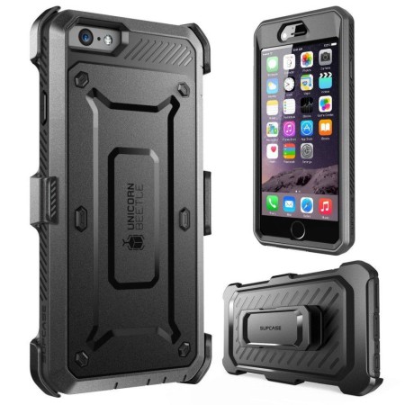 Husa pentru iPhone 6 / 6S - Supcase Unicorn Beetle Pro - Black