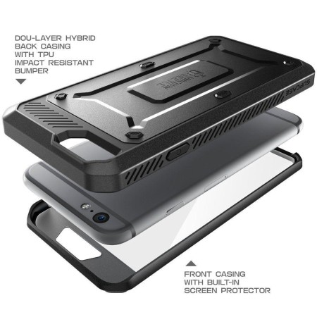 Husa pentru iPhone 6 / 6S - Supcase Unicorn Beetle Pro - Black