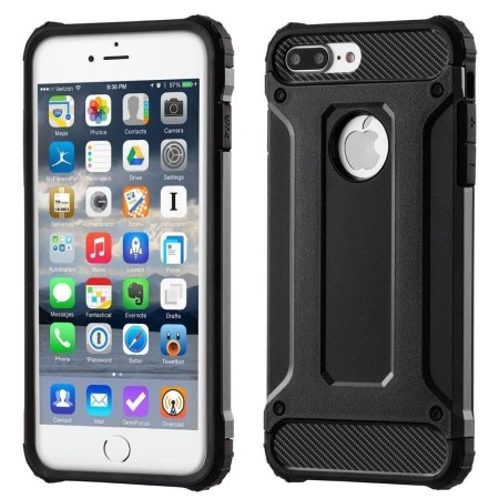 Husa pentru iPhone 7 Plus - Techsuit Hybrid Armor - Black