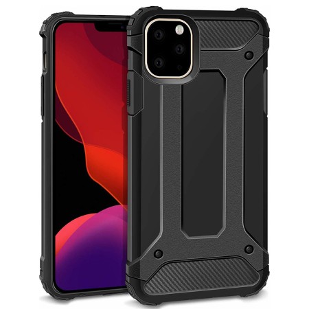 Husa pentru iPhone 11 - Techsuit Hybrid Armor - Black